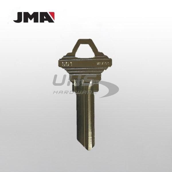 Jma JMA:SC1 Keys Nickel Finish Schlage Key Blanks JMA-SLG-3E-NP